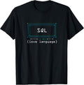 Coding Love Language Tee Shirts