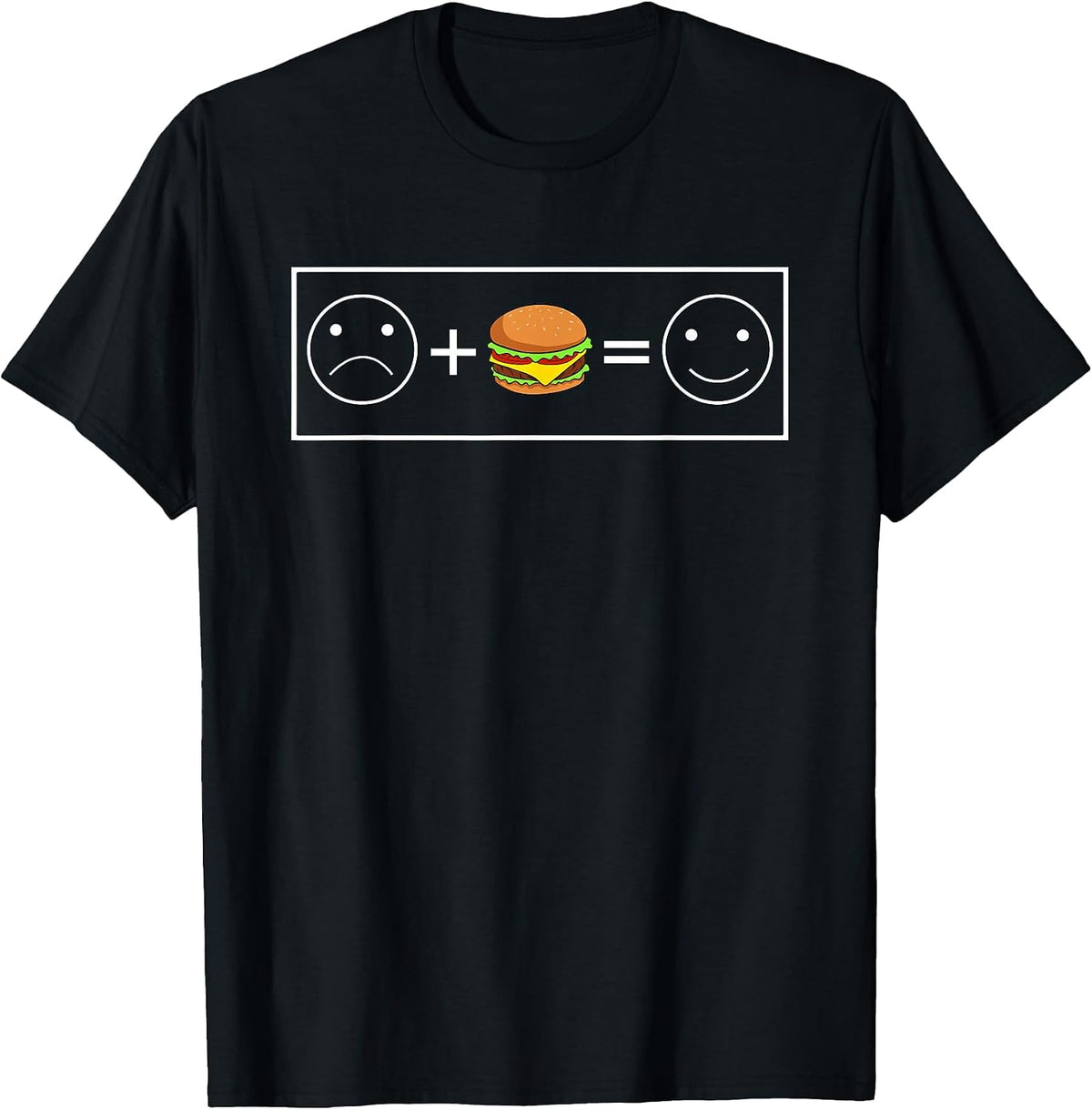 Fast Food Designs mit Hamburger und Cheeseburger