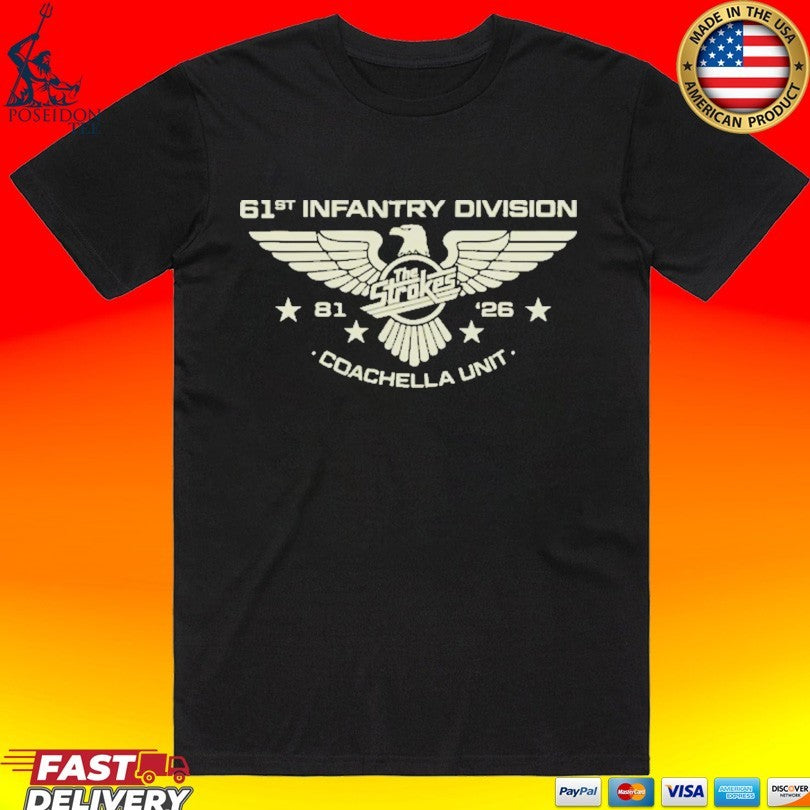 61st Infantry Division Coachella Unite T-shirt