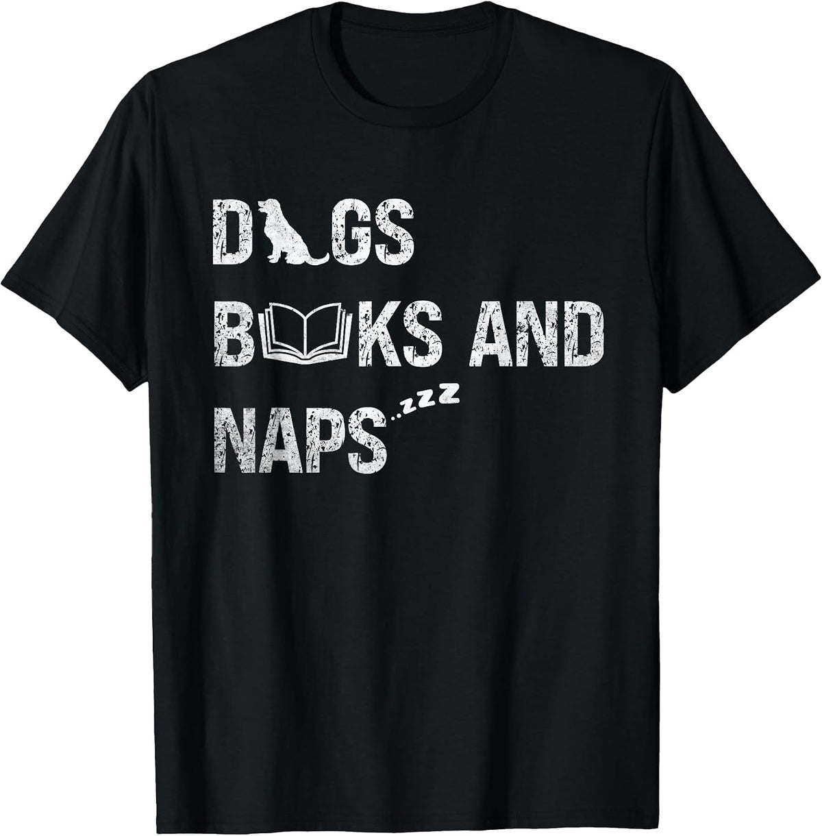 Dogs Books And Naps Dog Book Lover Graphic