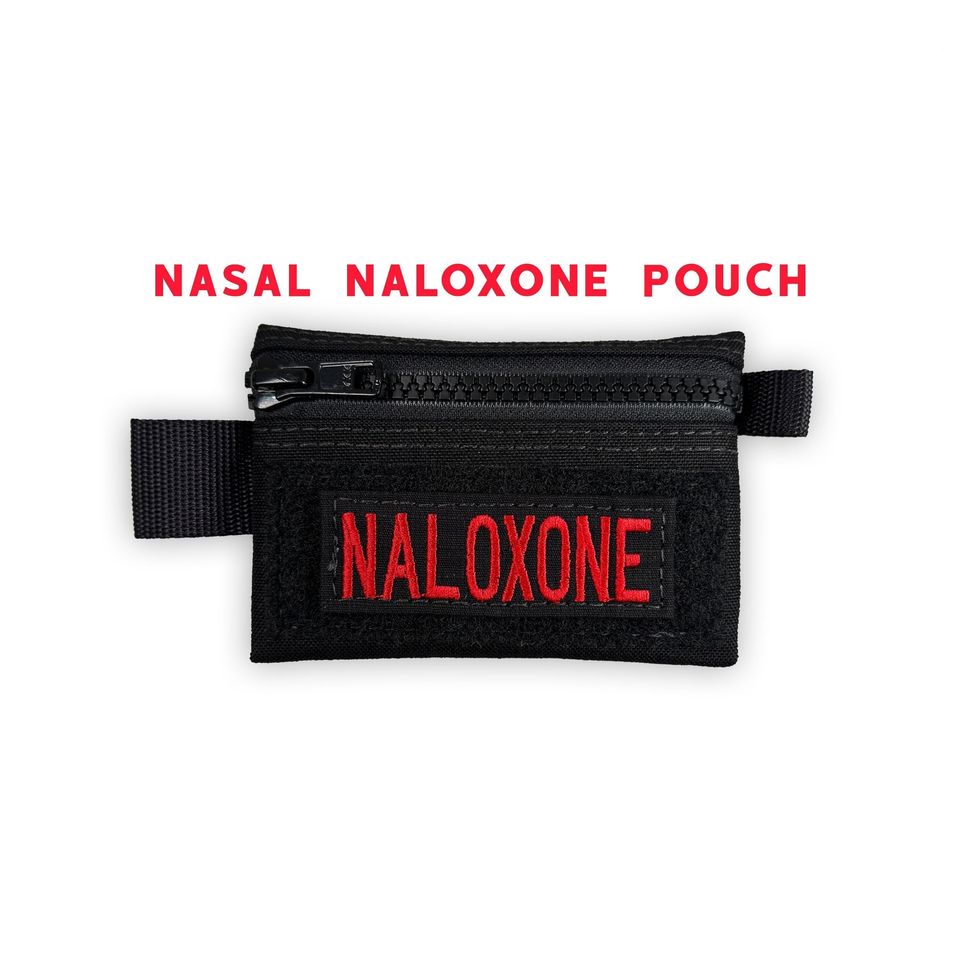 NALOXONE Nasal Spray Zipper Pouch with PATCH