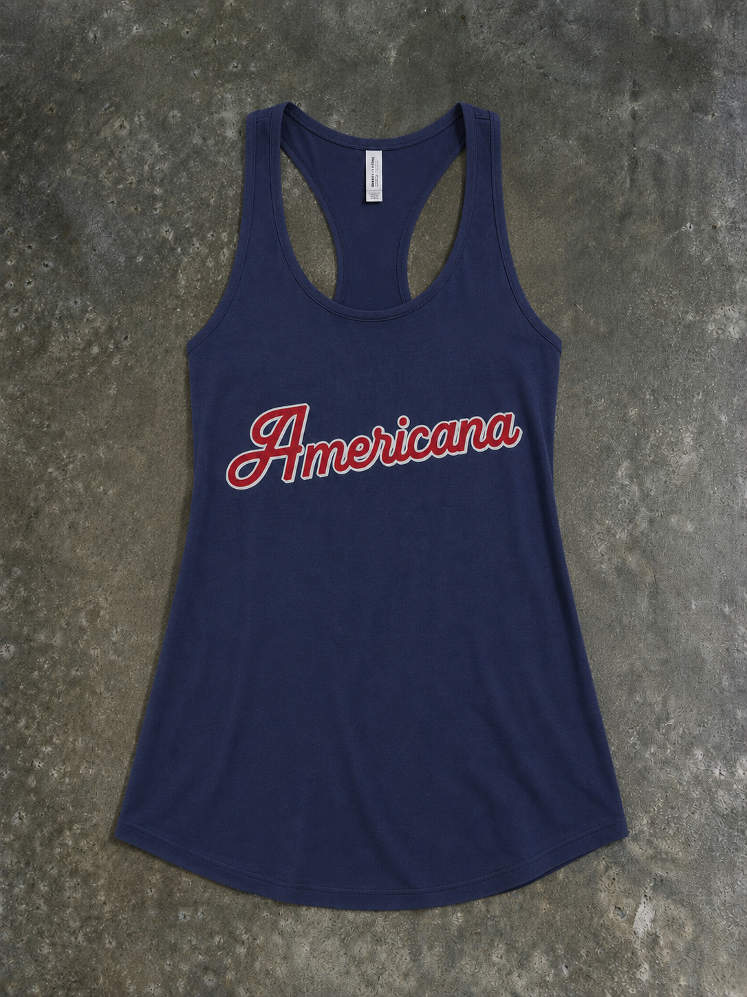 Jersey Racerback Tank Americana Summer Tank