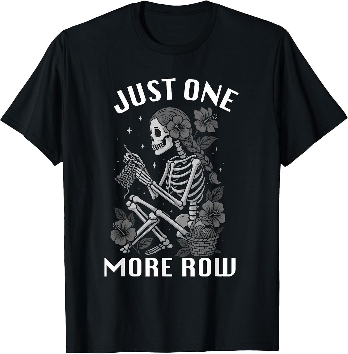 Just One More Row Knitting Knitters Merch