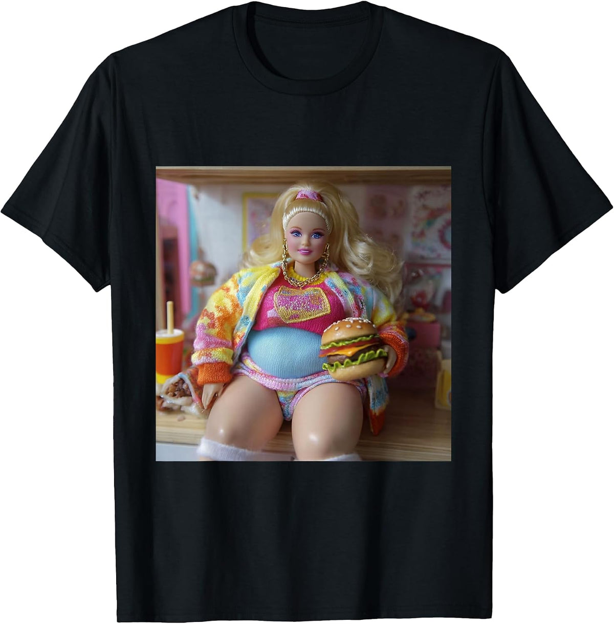 Funny Disgusting Doll face Meme Hilarious Gift Tee