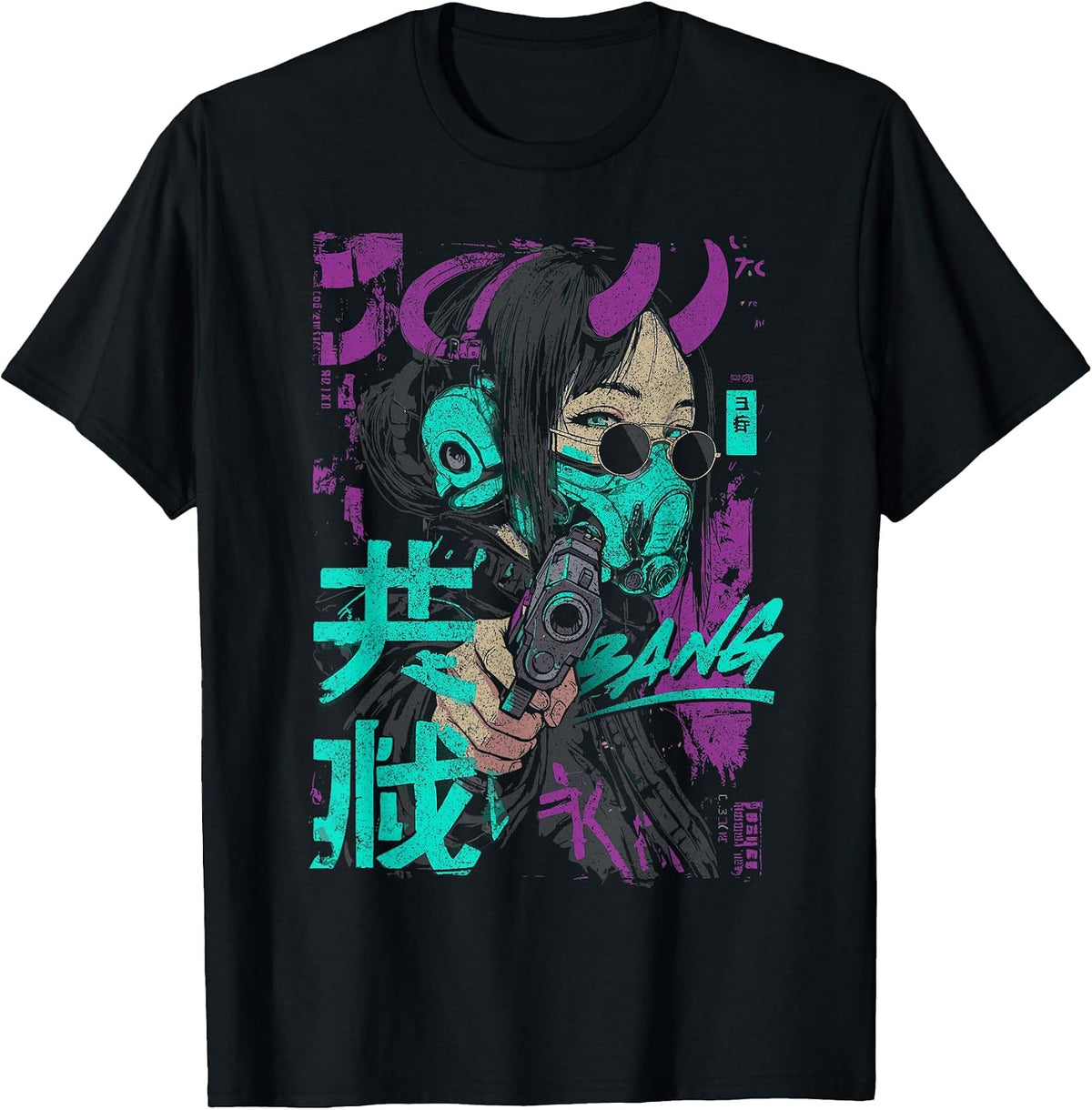 Anime Merch Cyberpunk Aesthetic Harajuku Outfits