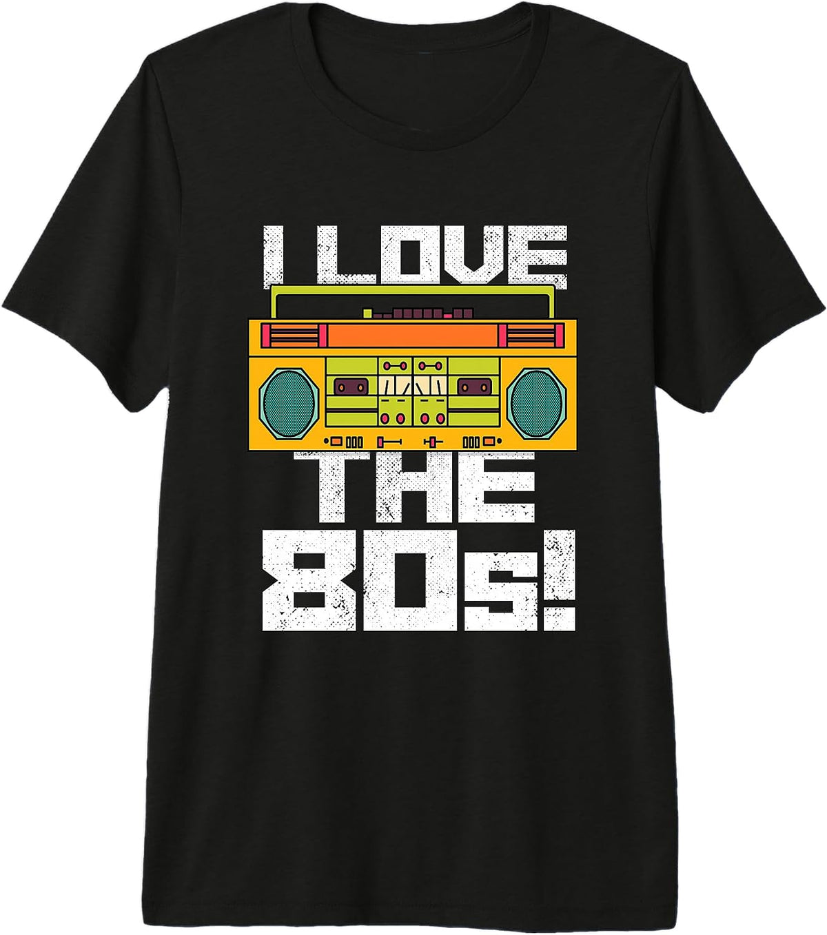 Retro 80s Pop Aesthetics Tees