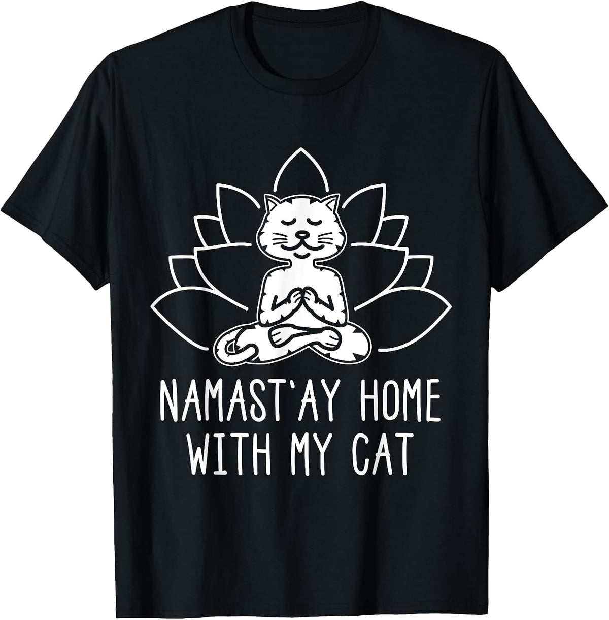 Cat Yoga Lover Meditation Gifts T-Shirt