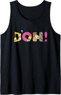 The Simpsons Homer Simpson Beer and Donuts Letters D’OH! Tank Top
