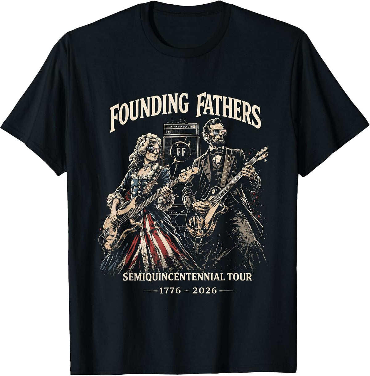 Abe Lincoln Rock Band Merch