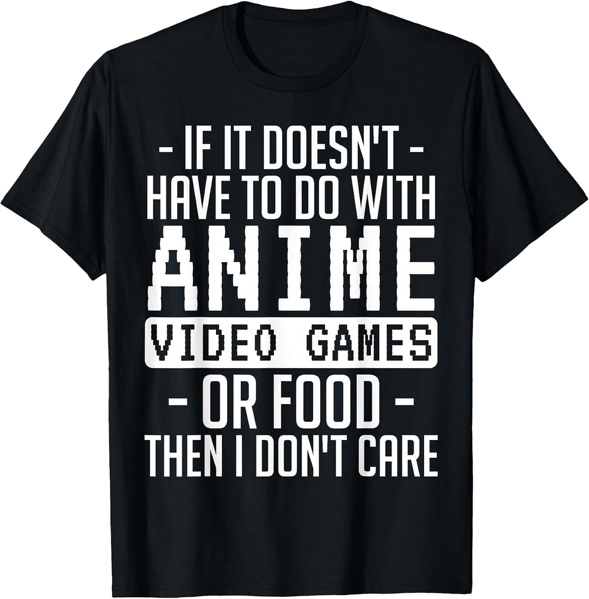 Anime Video Games & Food