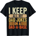 I Keep All My Dad Jokes Humor Adults Merch