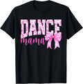 Retro Pink Coquette Bow Game Day Season Women Tee