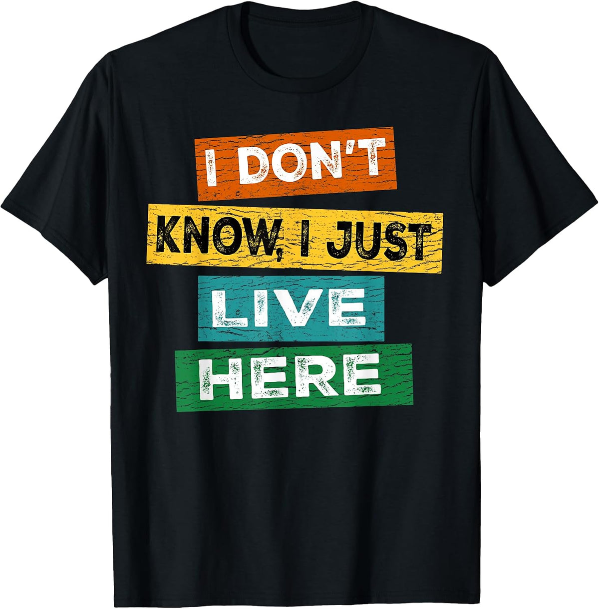I Don't Know I Just Live Here -