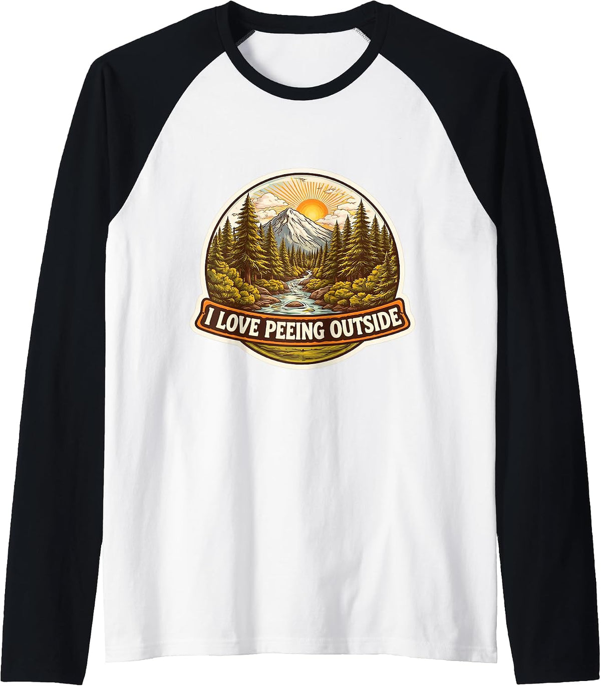 I Love Peeing Outside Funny Nature Lover Merch