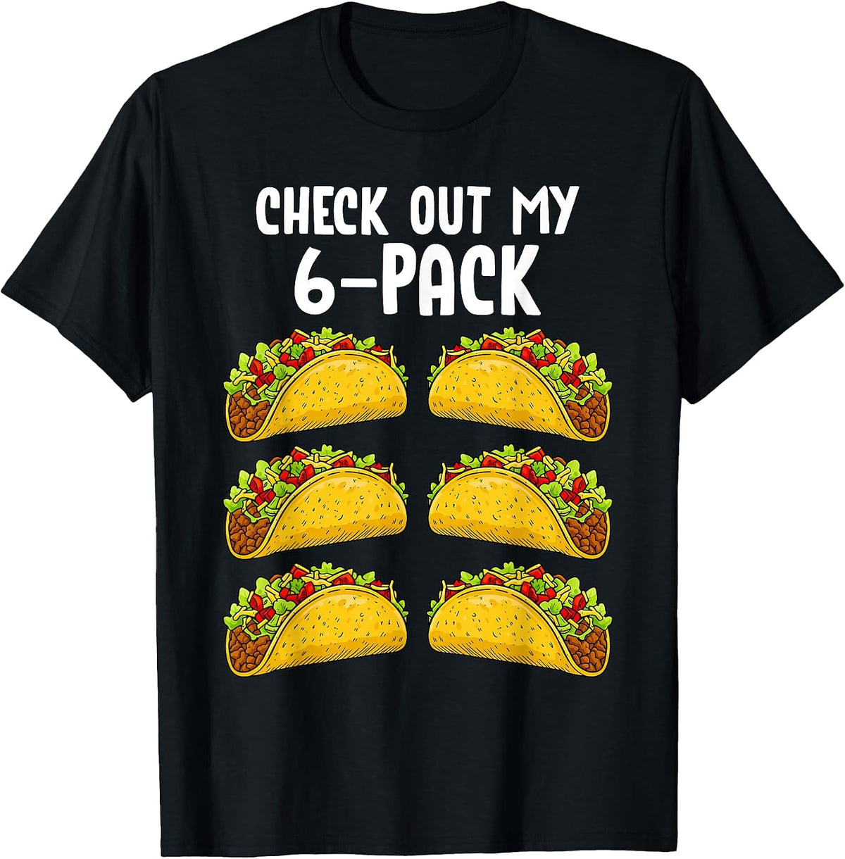Check Out My 6 Pack Food Apparel