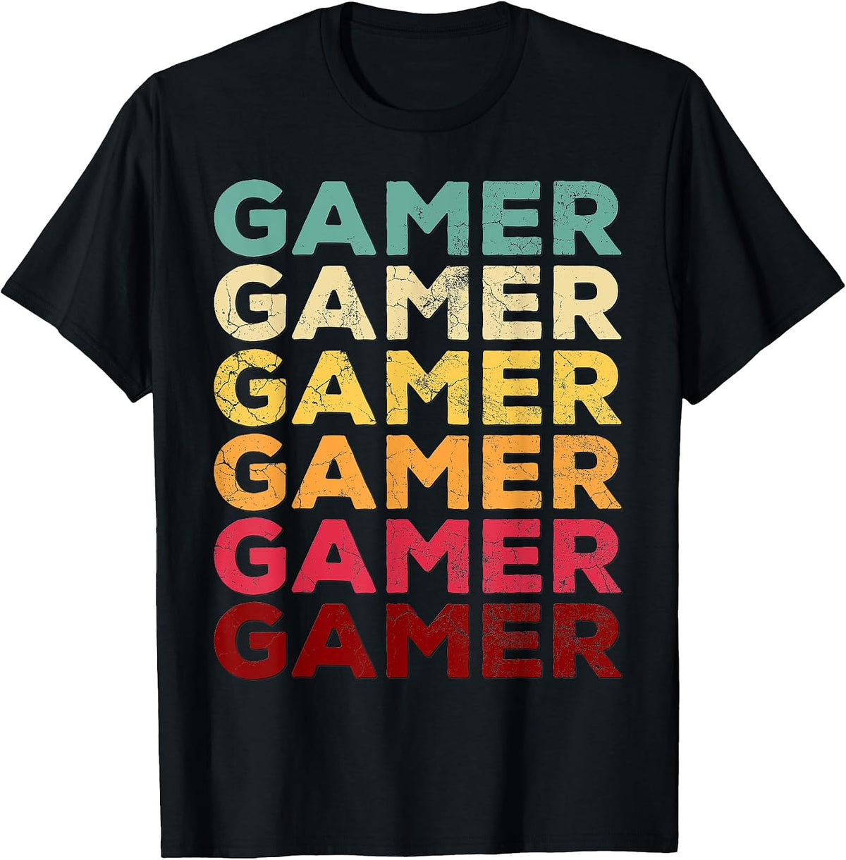 Gamer Retro 70s 80s 90s Video Game Men Boys Gift