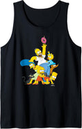 The Simpsons Family Donut Reach Tank Top