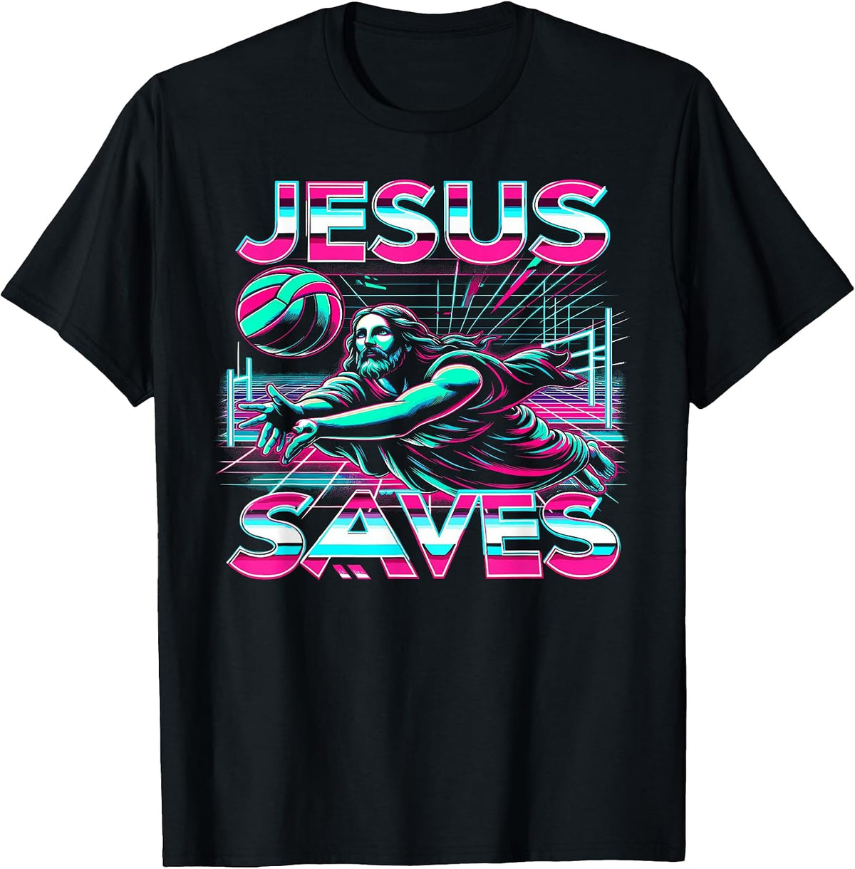 C.J.'s Religious Christian Volleyball Player