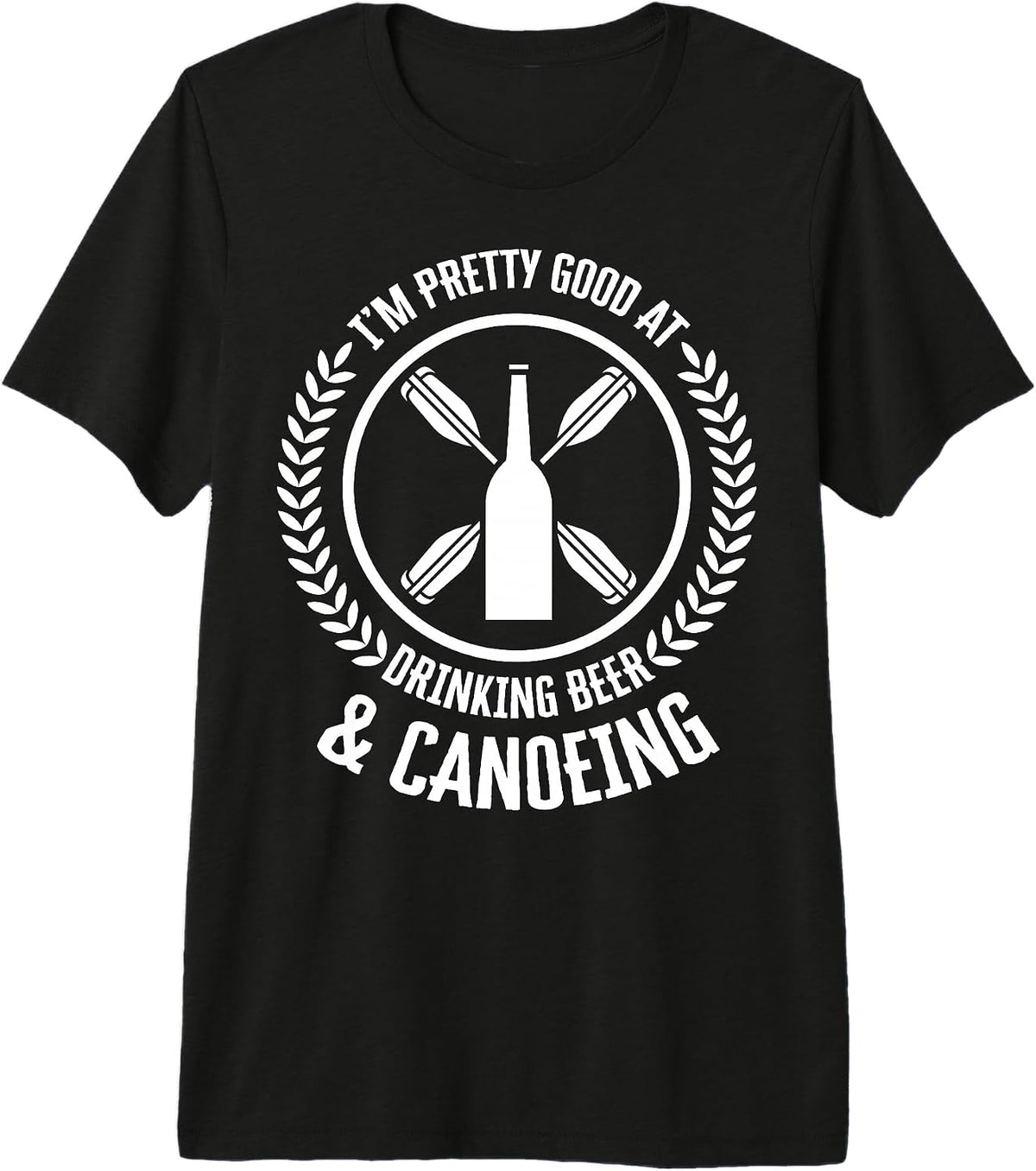 Cool Canoe Beer Humor Quote Merch
