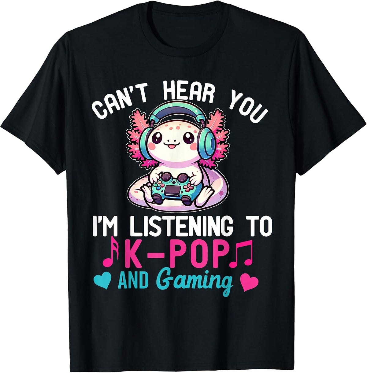 K-Pop Gaming Kawaii Axolotl Cute Merch Clothes