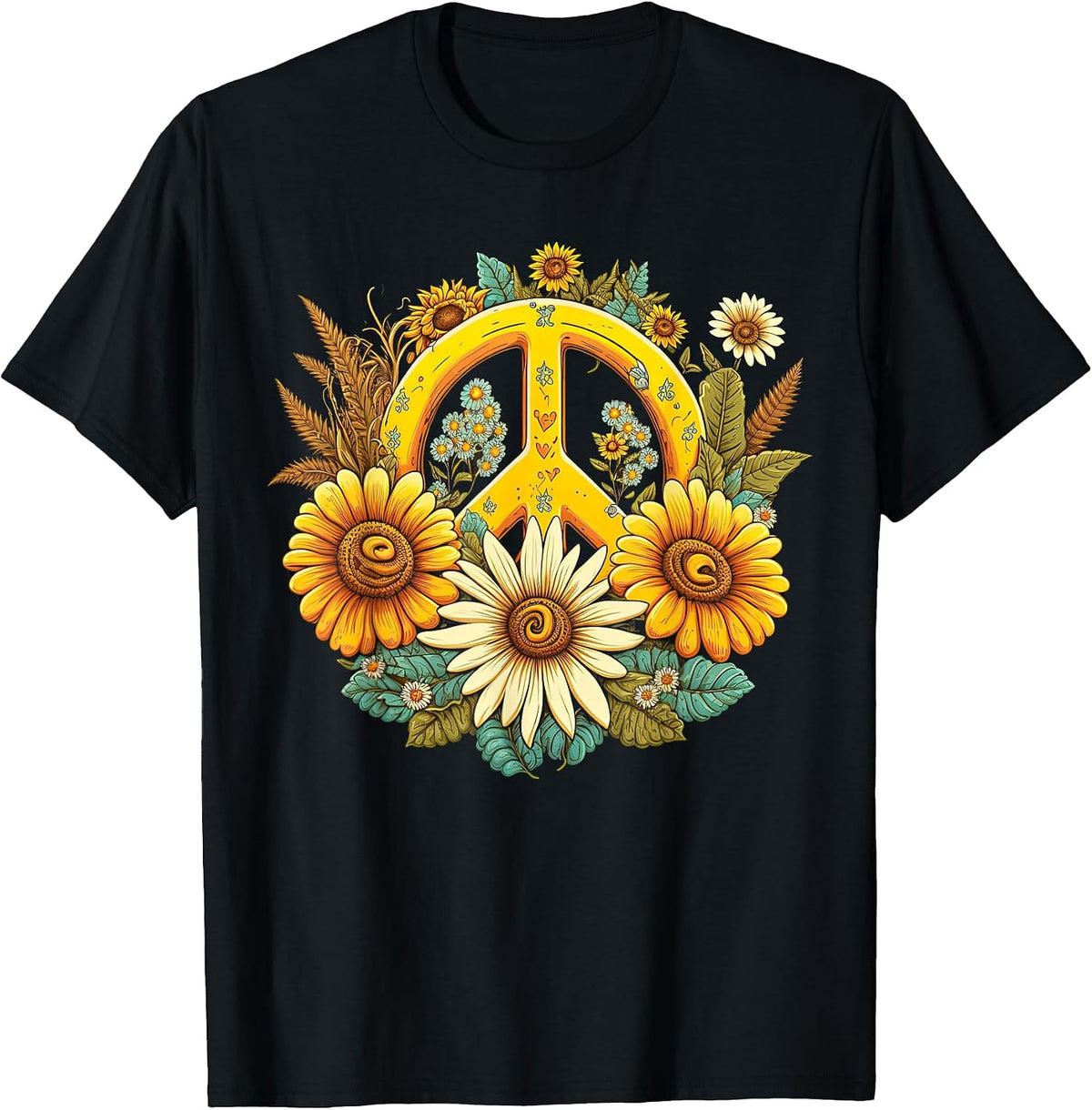 Groovy Daisy Peace Vibes