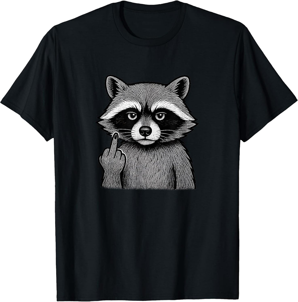 Frecher Waschbär Sarkasmus Humor