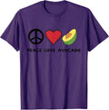 Peace, Love And Avocado Retro Avocado Food Lover