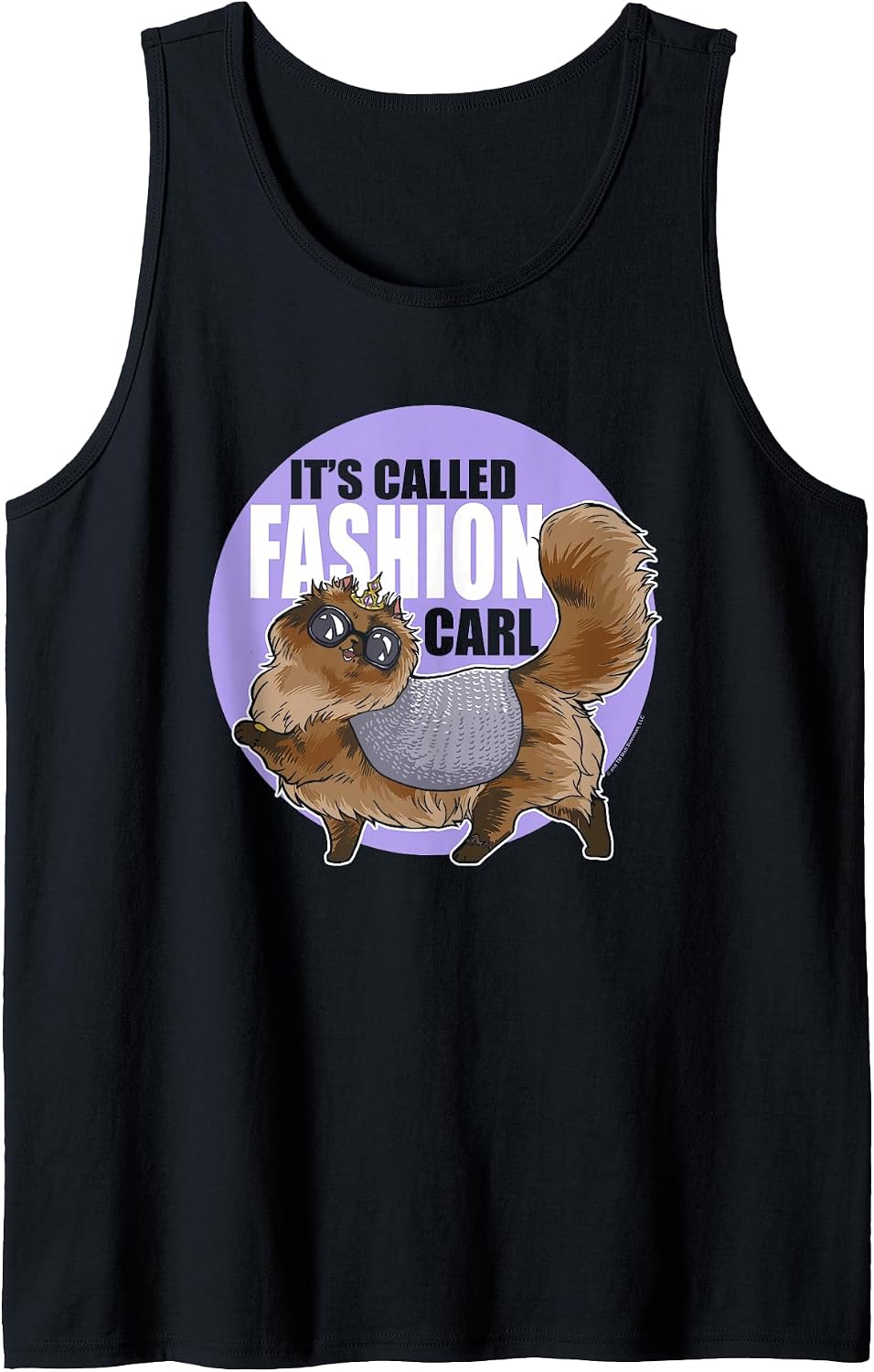 DCC It's Called Fashion Carl Princess Donut Book Series Tank Top