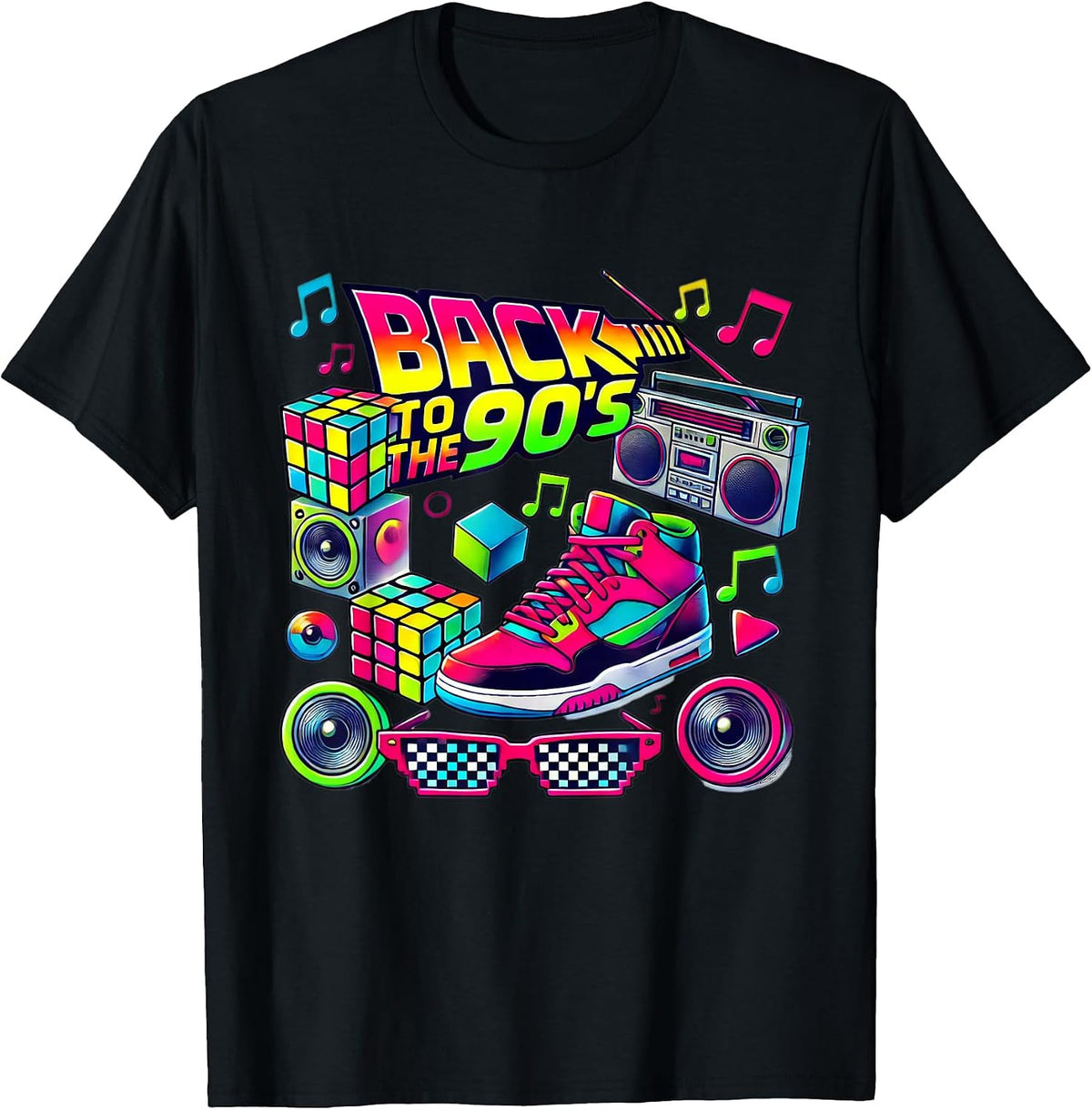 Retro Back To 90's 1990s Tee Gifts