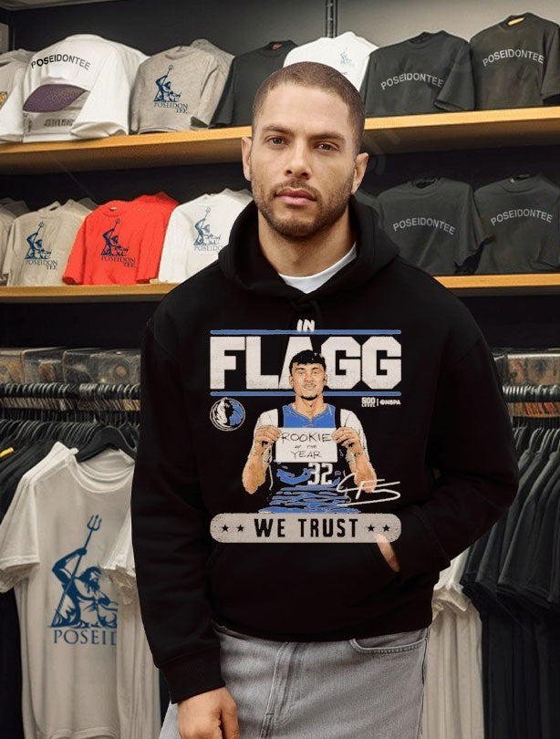 Cooper Flagg Dallas Mavericks 2026 Roty Trust Wht T-shirt
