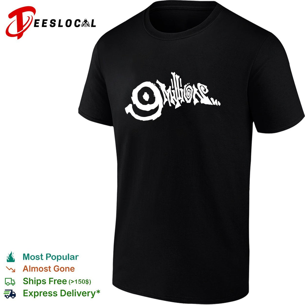 9 Millions graffiti gothic logo dark art shirt
