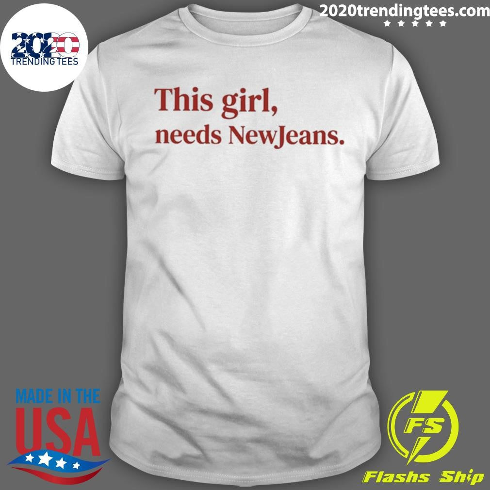 This Girl Needs Newjeans Controversy 2026 Tee Shirt
