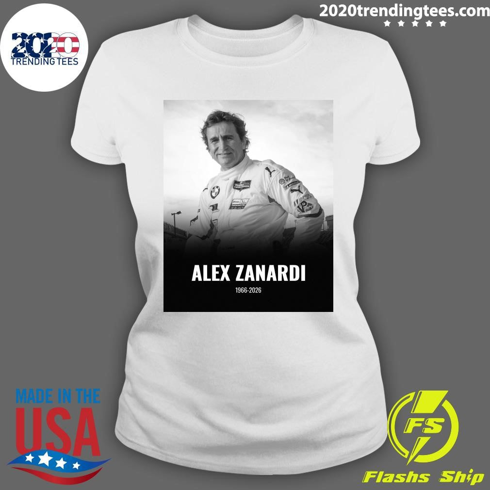 A Dark Day For Motor Racing And The Paralympic Community, As We Say A Sudden Goodbye To The Legendary Alex Zanardi Shirt