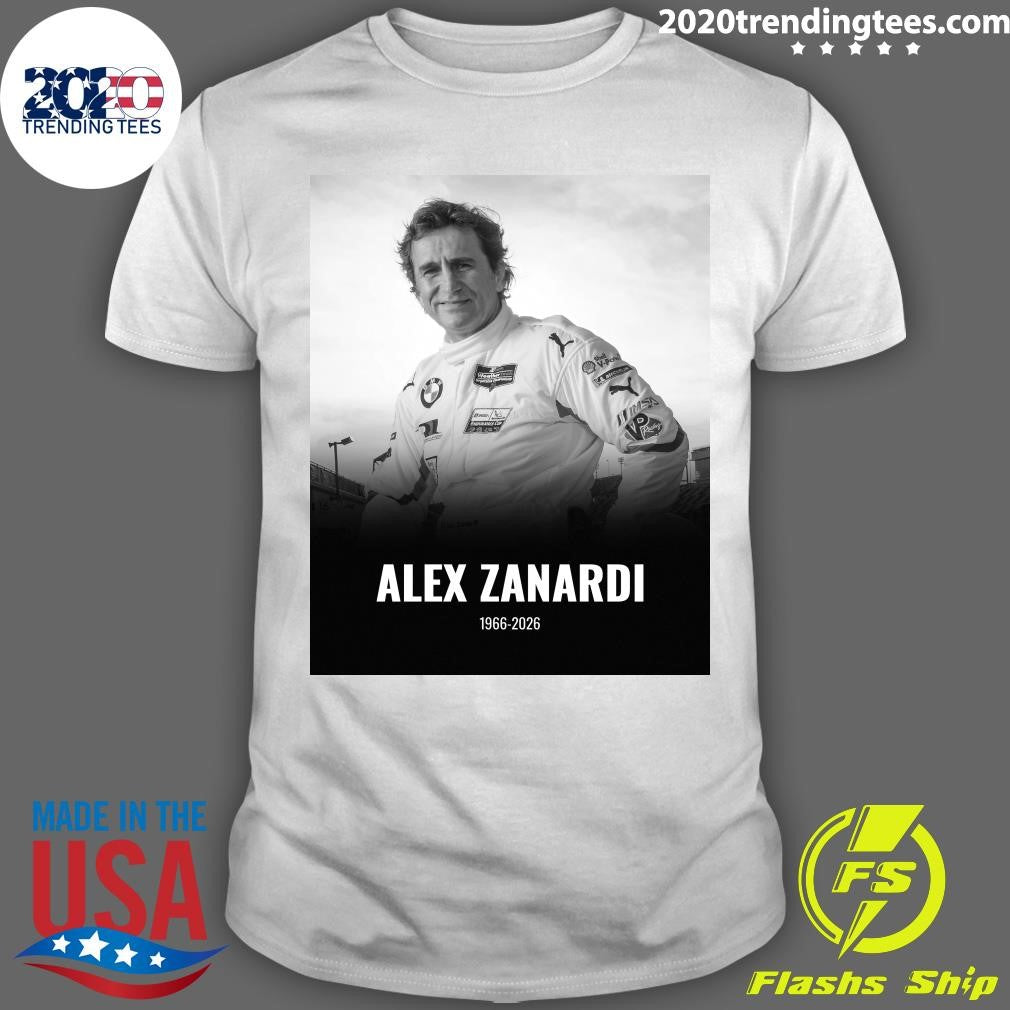 A Dark Day For Motor Racing And The Paralympic Community, As We Say A Sudden Goodbye To The Legendary Alex Zanardi Shirt