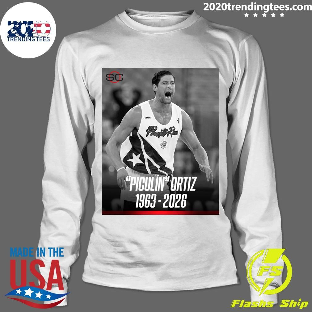 A Los 63 Años De Edad, Falleció El Ex Basquetbolista José Ortiz Rijos 1963-2026 Shirt