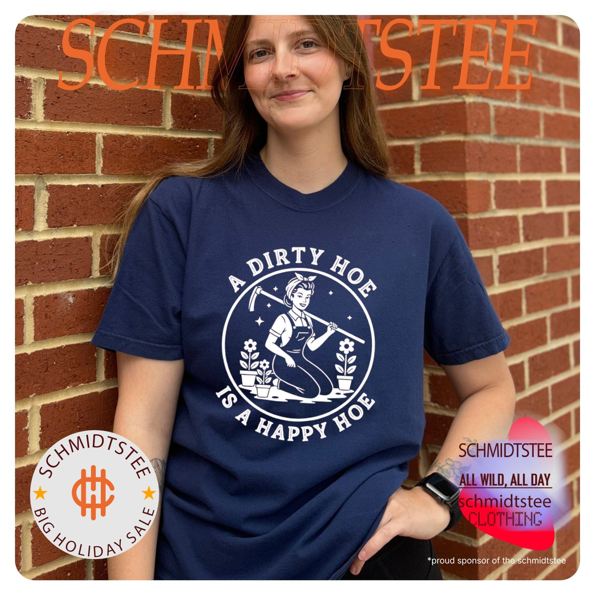 A dirty hoe is a happy hoe shirt