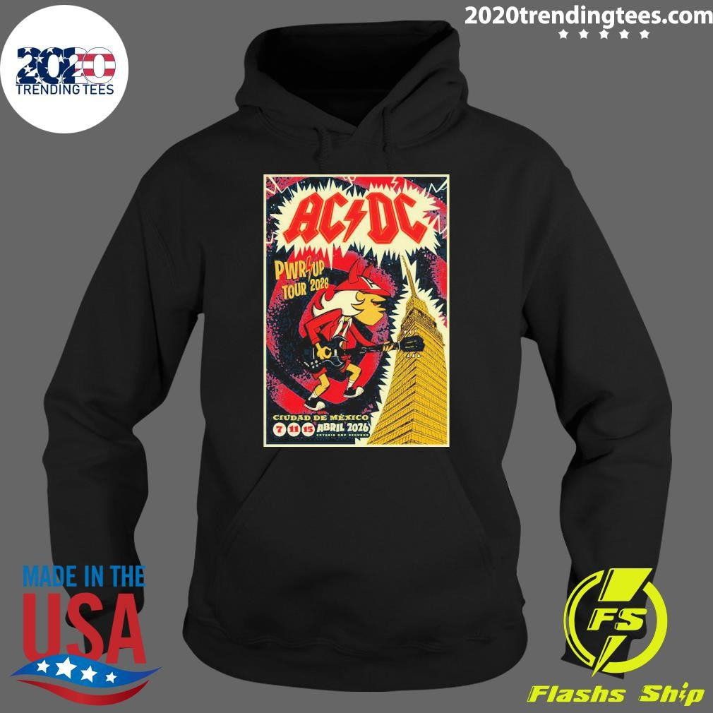 AC-DC Estadio GNP Seguros Ciudad De Mexico April 7-15 2026 Shirt