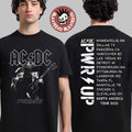 ACDC Angus and Bryan PWR UP North America Tour 2025 Two Sides Unisex T-Shirt