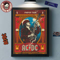 ACDC PWR Up Tour Chile 2026 Venue Poster At Parque Estadio Nacional Santiago De Chile On March 11 And 15 2026 Poster Canvas