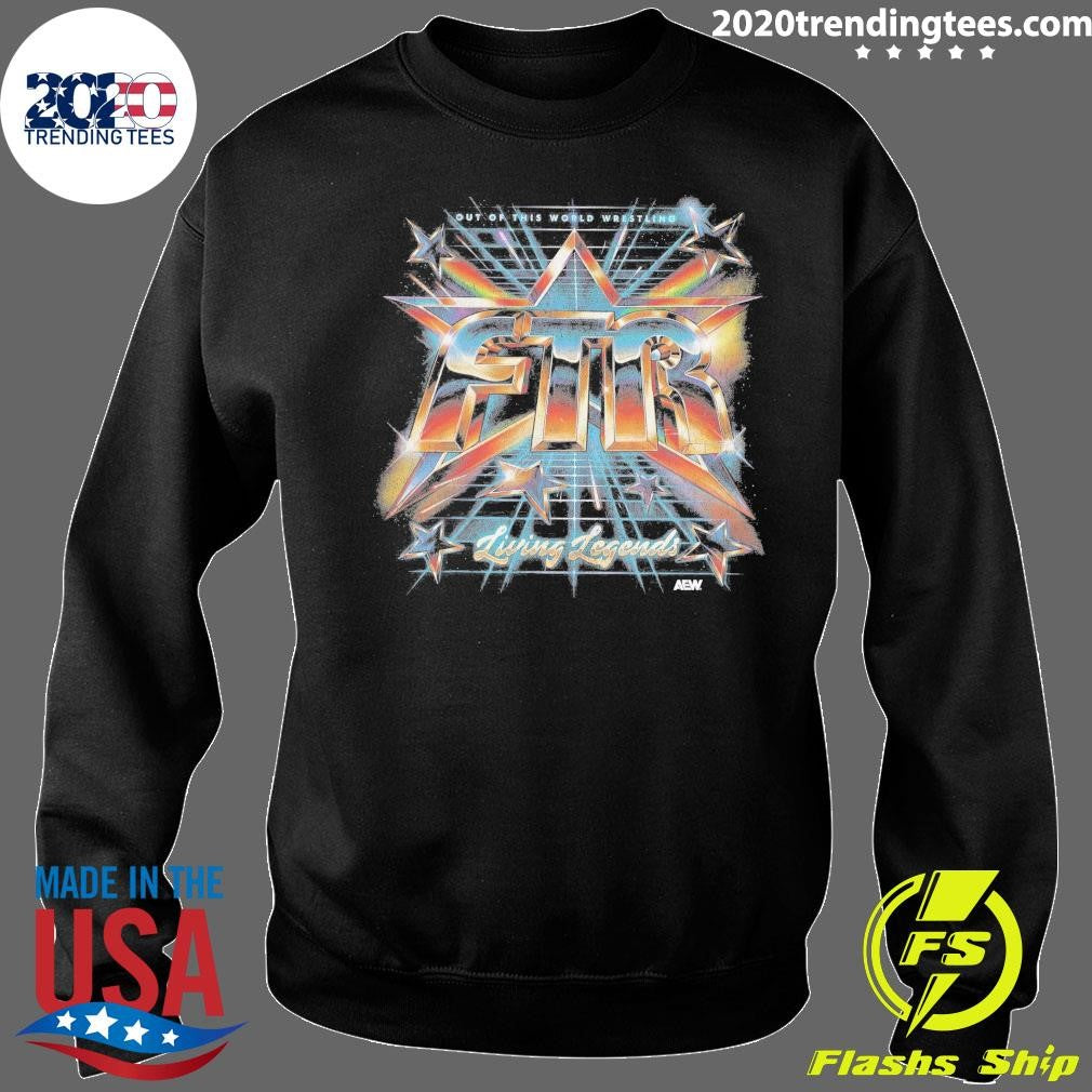 AEW Living Legends FTR Out of This World Wrestling Shirt