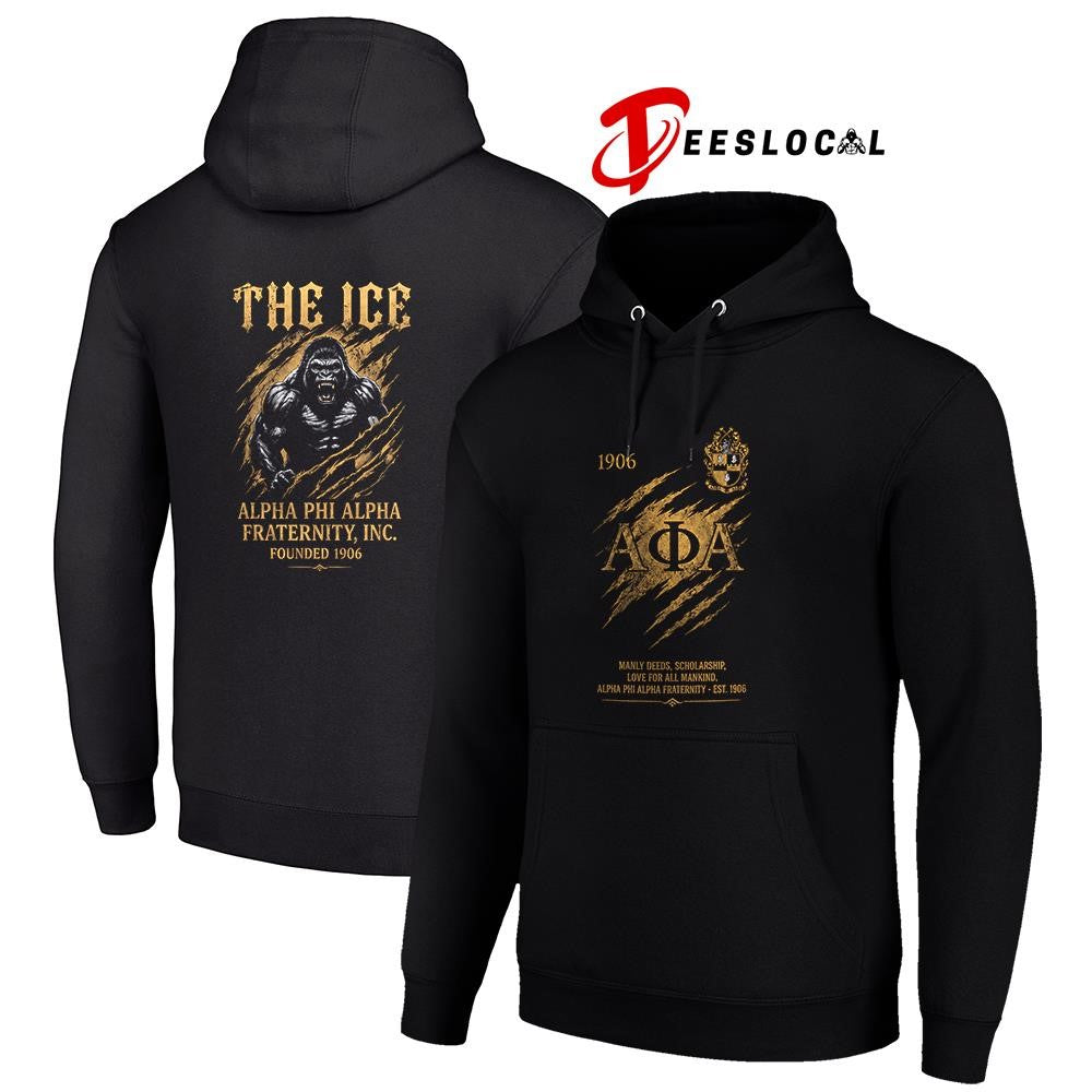 APA manly deeds scholarship The Ice Alpha Phi Alpha graphic shirt