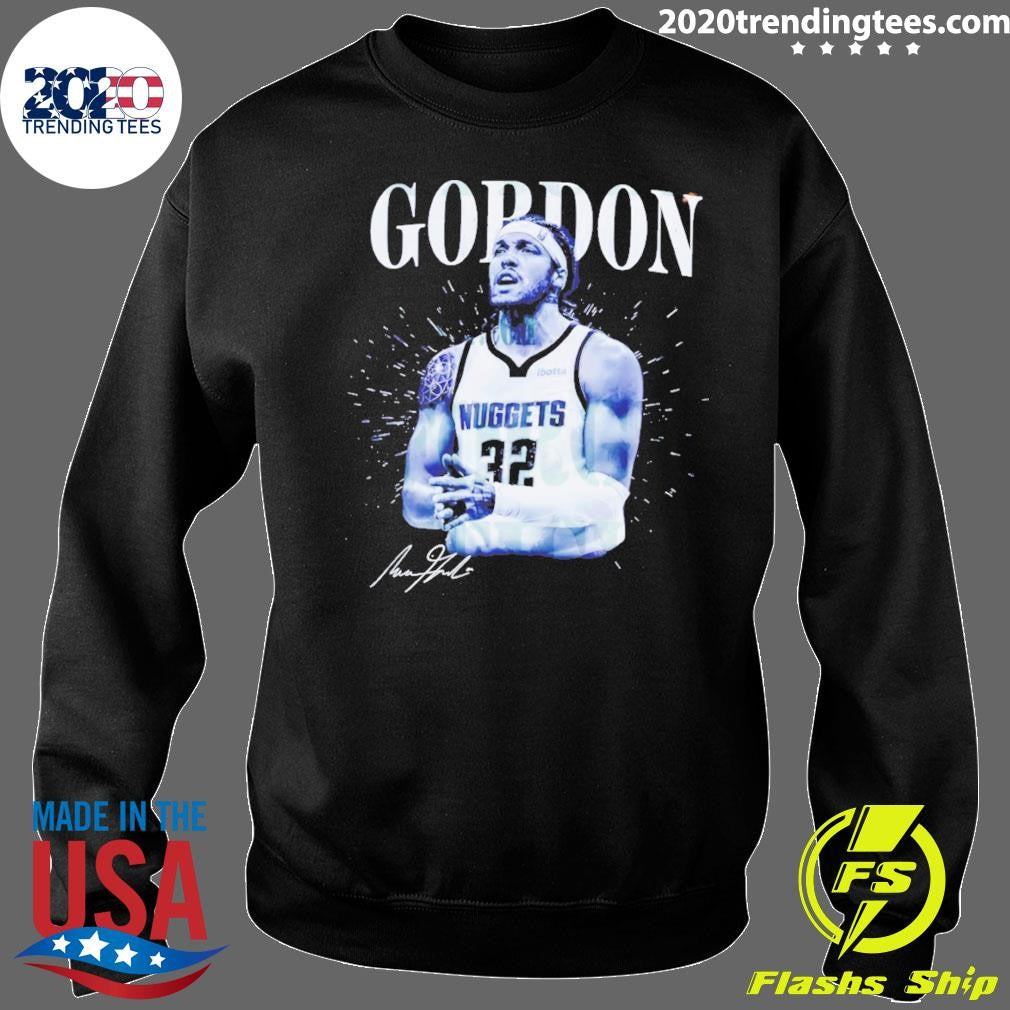 Aaron Gordon Denver Nuggets Basketball Game Day Signature Shirt
