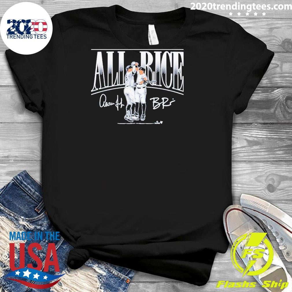 Aaron Judge & Ben Rice All Rice Signature Shirt