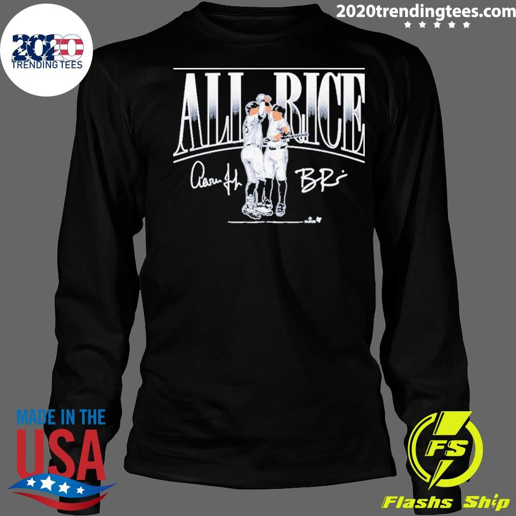Aaron Judge & Ben Rice All Rice Signature Shirt