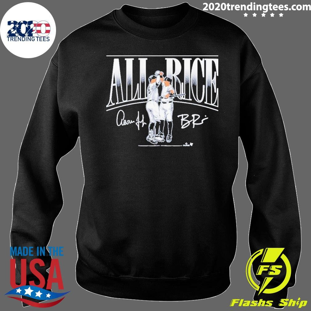 Aaron Judge & Ben Rice All Rice Signature Shirt