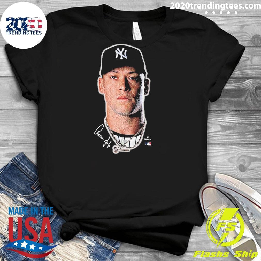 Aaron Judge New York Yankees Outerstuff Youth Headliner Signature Shirt