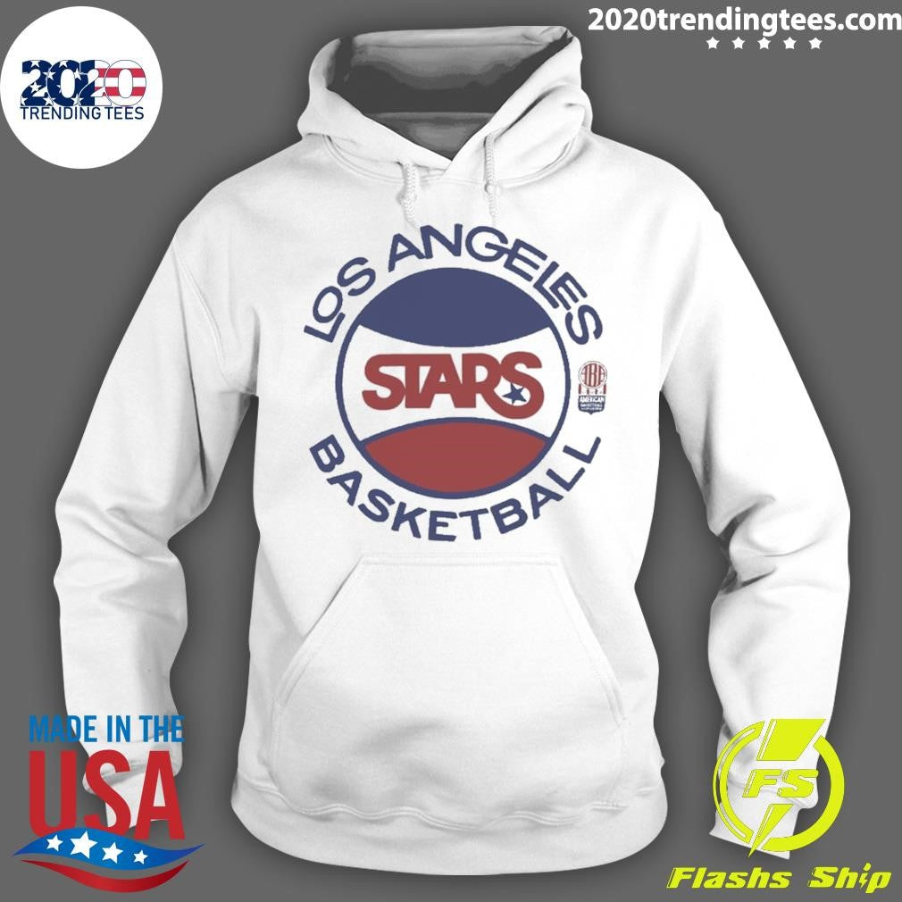 Aba Los Angeles Stars Basketball Retro Logo Shirt