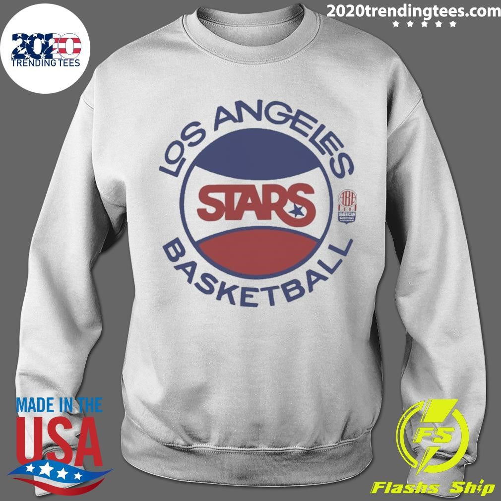Aba Los Angeles Stars Basketball Retro Logo Shirt