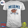 Aba Miami Floridians Dribbling Mascot Logo Shirt
