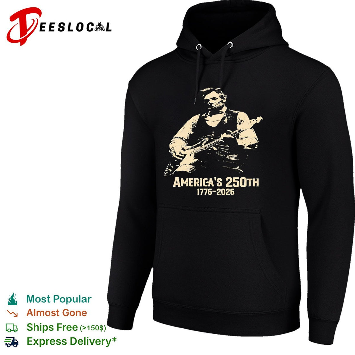 Abraham Lincoln America’s 250th 1776 2026 shirt